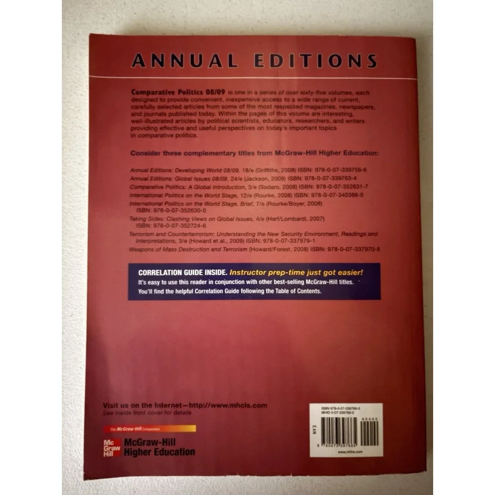 Comparative Politics Christian Soe (2008, Paperback) 